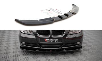 Voorspoiler V.1 BMW 3-Serie E90 Maxton Glans Zwart, Ophalen of Verzenden, Nieuw
