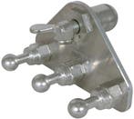 Dehn Aarde Verbindingsplaat Met 3 Vaste Kogelpunten - 728620, Verzenden, Nieuw, Overige typen