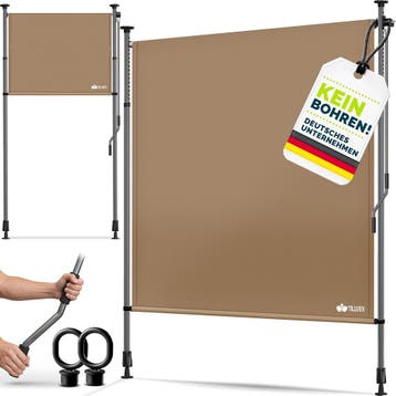 Klemluifel - Balkon luifel - Verticale luifel - 200x310 cm -, Tuin en Terras, Verzenden, Zo goed als nieuw