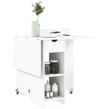 Opklapbare Eettafel Mobiele Keukentafel Voor 2-4 Personen Me, Verzenden, Nieuw