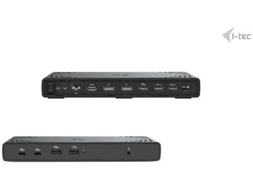 i-tec C31TRIPLE4KDOCKPD - USB-C Docking Station - Triple, Verzenden, Zo goed als nieuw