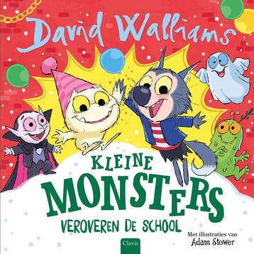 Kleine monsters veroveren de school (Goed), Verzenden, Gelezen, David Walliams