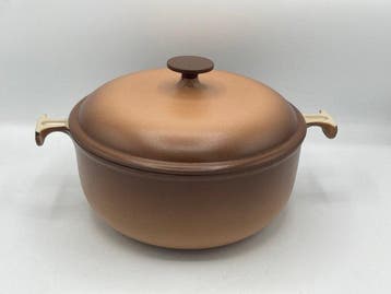 Le Creuset - Enzo Mari - Braadpan - nr. 23 - bron, Emaille -