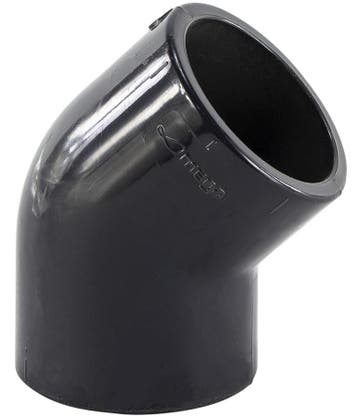 PVC knie 45 graden - 110mm, Verzenden, Nieuw