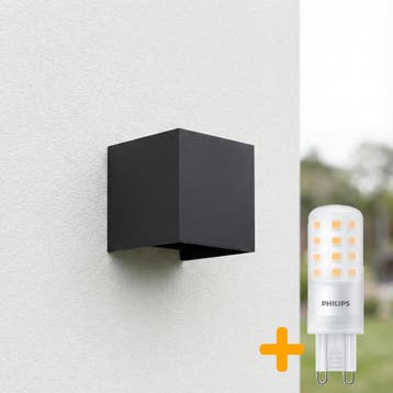 LED Wandlamp | Met Philips Lichtbron | Kubus, Ophalen of Verzenden, Nieuw, Modern
