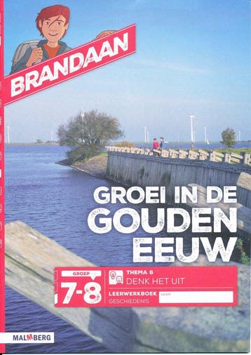Brandaan versie 2 Leerwerkboek thema 6 groep 7-8 (per stuk), Verzenden, Nieuw