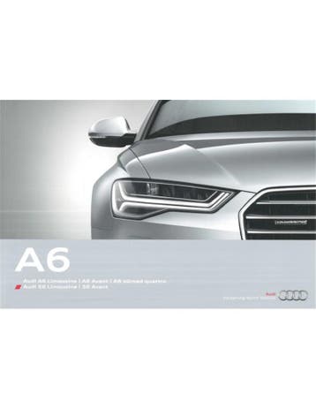 2014 AUDI A6 | S6 BROCHURE DUITS, Nieuw, Audi, Author