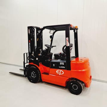 Elektrisch heftruck EP ELF252x  - 4.80m - 2500kg, Zakelijke goederen, Machines en Bouw | Heftrucks en Intern transport, 2000 tot 3000 kg
