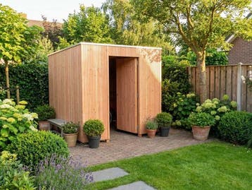 Veiling - Tuinhuis triple-profiel 295x395x240 cm, Nieuw