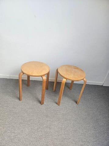 IKEA - Kruk (2) - Frosta - Hout, Antiek en Kunst