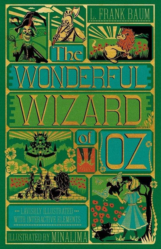 9780063055735 The Wonderful Wizard of Oz Interactive (Min..., Boeken, Romans, Zo goed als nieuw, Verzenden