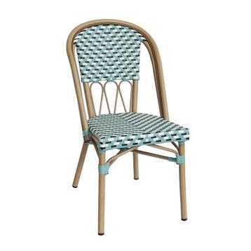 Nieuwe Terrasstoel Elly / Blauw Vintage/Café, Ophalen, Nieuw