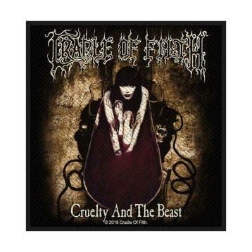 Cradle of Filth Cruelty and the Beast patch off. merchandise, Ophalen of Verzenden, Nieuw, Kleding