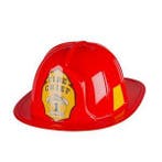 Brandweerman helm, Verzenden, Nieuw, Feestartikel
