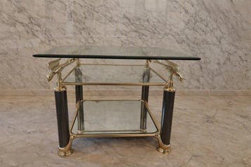 Vintage Hollywood Regency style coffee table - 1970s -, Nieuw