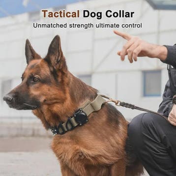 Tactische AirTag Hondenhalsband - Waterdicht, Duurzaam & Ver, Verzenden, Nieuw