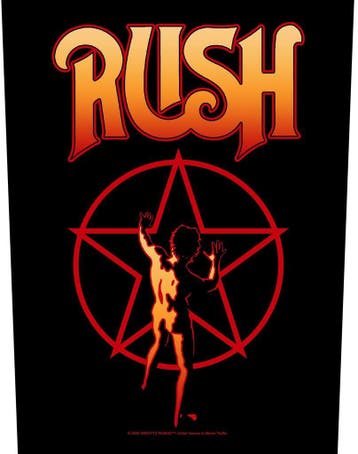 Rush - Starman - Rugpatch officiële merchandise, Ophalen of Verzenden, Nieuw, Kleding