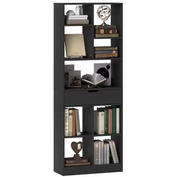 Nieuwe Boekenkast Wit of Zwart - Modern en veel opbergruimte, Huis en Inrichting, Kasten | Boekenkasten, Verzenden, Nieuw