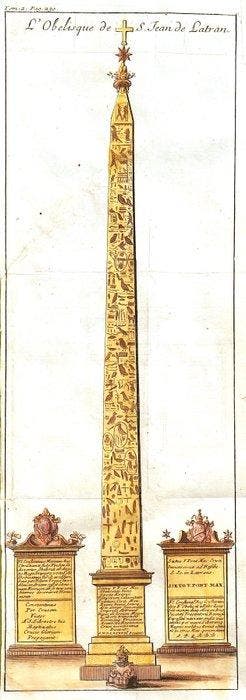 Italië - Rome; Rogissart - LObelisque de S. Jean de Latran, Nieuw