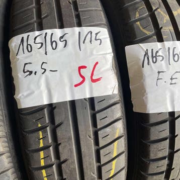2 x Fulda EcoControl 165-65-15 Zomerbanden 5,5mm, Gebruikt, 15 inch, Ophalen of Verzenden, Band(en)