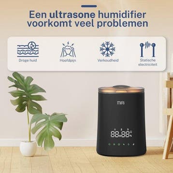 2dekans | MiRi Nimbus – Luchtbevochtiger – Humidifier – 4.5L, Ophalen of Verzenden, Zo goed als nieuw