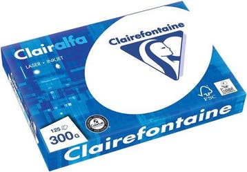 Clairefontaine Clairalfa Presentatiepapier A4 300 grams 125, Nieuw