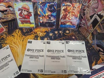 Bandai Card - One Piece - Monkey D. Luffy 6x McDonalds Promo, Nieuw