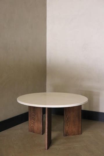 Marmeren salontafel Crema Marfil | DIVERSE MATEN | NU -10%, Huis en Inrichting, Tafels | Salontafels, 50 tot 100 cm, Rond, Nieuw