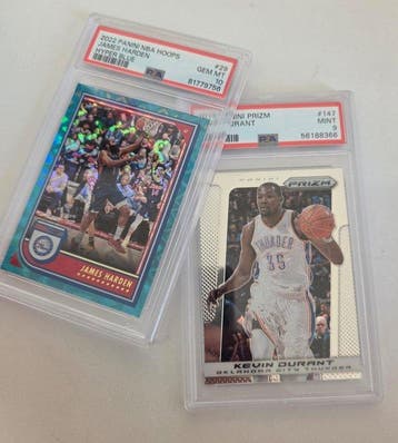 NBA Stars Lot: 2013 Prizm Kevin Durant PSA 9 MINT & 2022, Nieuw