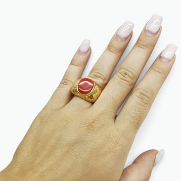 Koraal - Brons - Ring - Italiaans vakmanschap, Verzamelen