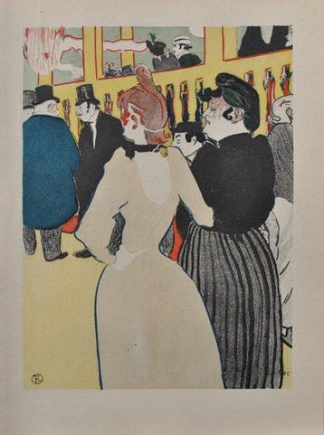 Henri De Toulouse-Lautrec (1864-1901) - Moulin Rouge : la
