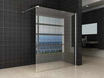 Inloopdouche + muurprofiel 1600x2000 8mm NANO glas, Verzenden, Nieuw