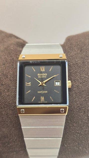 Rado - DiaStar Vintage Quartz Date - Zonder minimumprijs -, Nieuw