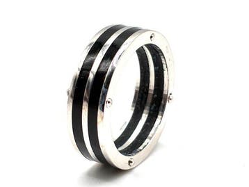 Zonder minimumprijs - Eeuwigheidsring Zilver - Zilver 925 -, Sieraden, Tassen en Uiterlijk, Antieke sieraden