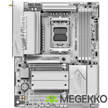Asrock X870 CHALLENGER WIFI WHITE, Computers en Software, Moederborden, Verzenden, Nieuw