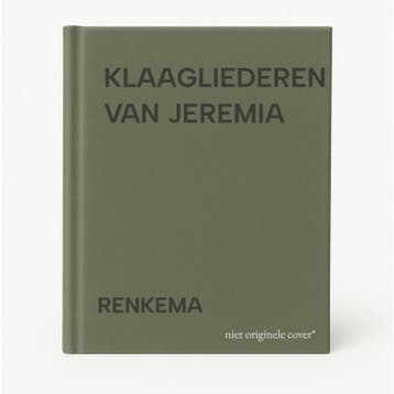 KLAAGLIEDEREN VAN JEREMIA - RENKEMA 9789024262311, Verzenden, Zo goed als nieuw, RENKEMA
