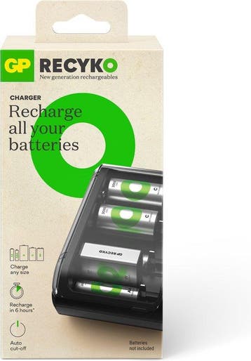 GP ReCyko Batterijlader - Universele batterij oplader - Gesc, Verzenden, Nieuw