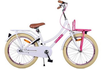 Volare Excellent Kinderfiets - Meisjes - 20 inch - Wit, Verzenden, Nieuw