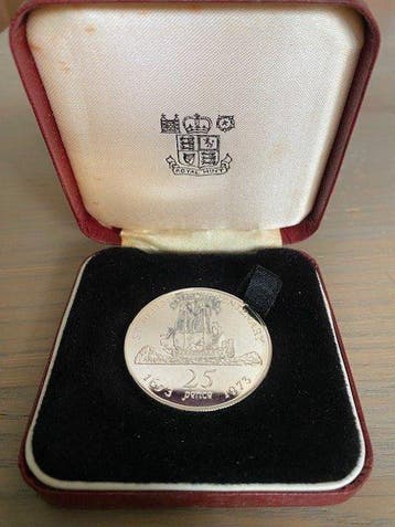 Saint Helena (Brits overzees gebied). Elizabeth II. 25 Pence