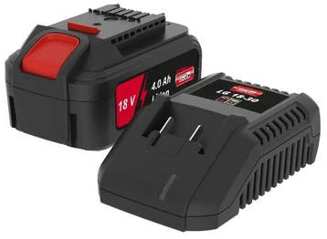 Lader en Accu 18V/ 4.0Ah - LGAP 18-3040 Güde, Auto diversen, Verzenden, Nieuw