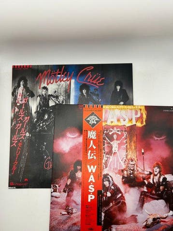 Mötley Crüe, W.A.S.P. - Girls, Girls, Girls / W.A.S.P. -, Nieuw in verpakking