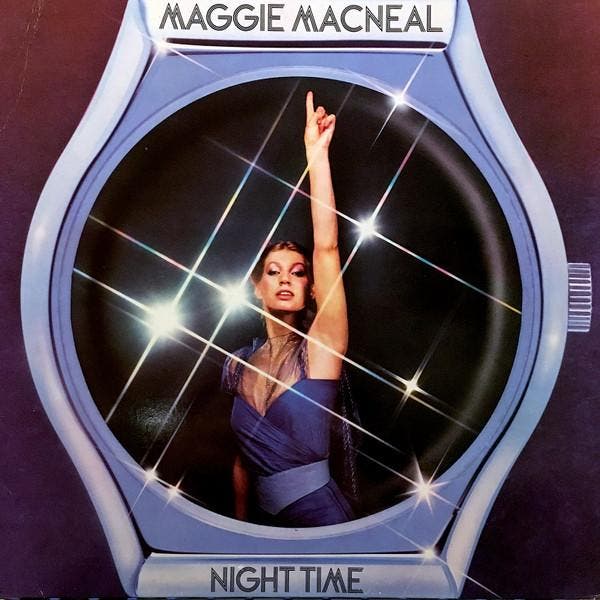 LP gebruikt - Maggie MacNeal - Night Time, Cd's en Dvd's, Vinyl | Pop, Zo goed als nieuw, Overige formaten, Verzenden