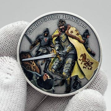 Niue. 2 Dollars 2023 – Camelot: Arthur Pendragon – 1 oz