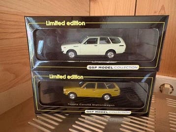 QSP Model Collection 1:43 - Modelauto (2) - Toyota Corolla, Nieuw