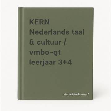 KERN Nederlands taal & cultuur / vmbo-gt leerjaar 3+4, Boeken, Verzenden, Zo goed als nieuw