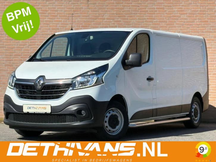 Renault Trafic L2H1 | Financial Lease voor 258 p/mnd, Auto's, Renault, Lease, Zwart, Handgeschakeld, Overige carrosserieën, Wit