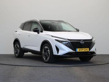 Zakelijke Lease |  Nissan QASHQAI 158pk MHEV Xtronic N-Conne, Automaat, Gebruikt, Euro 6, Wit