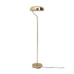 *WOONWINKEL* Dutchbone Eclipse Metalen Vloerlamp Messing, Verzenden, Nieuw