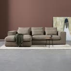 *WOONWINKEL* Hoekbank Met Divan Hoek Links Donkergrijs, Verzenden, Nieuw