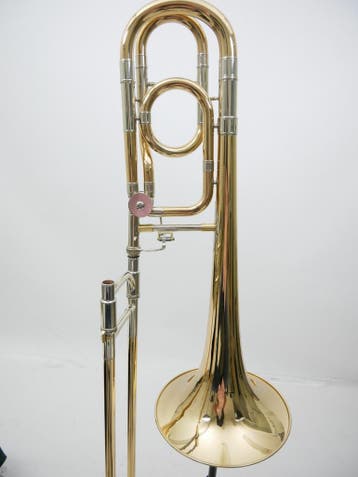 Gebruikte Bastrombone Kühnl & Hoyer model 163-GF, Ophalen of Verzenden, Gebruikt